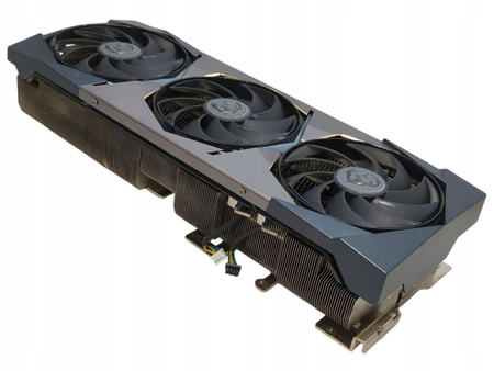 Chłodzenie karty graficznej NVIDIA MSI 3090 Ti SUPRIM X