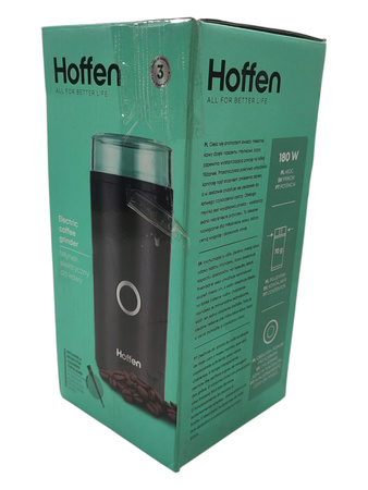 Młynek elektryczny do kawy 180W 70g HOFFEN AK-0547