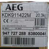 Szuflada grzewcza AEG KDK911422M 30-80°C 430W