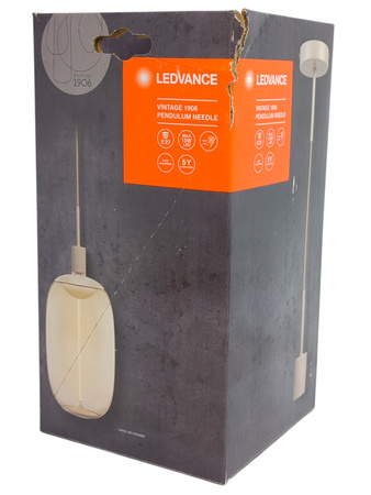 Lampa Sufitowa Wisząca Zwis Beżowy Vintage 1906 Pendulum Ledvance