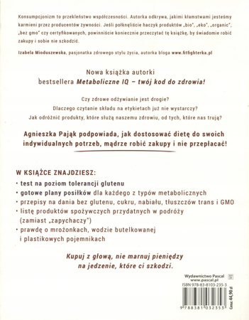 Co kupować by jeść zdrowo Shopping IQ Agnieszka Pająk