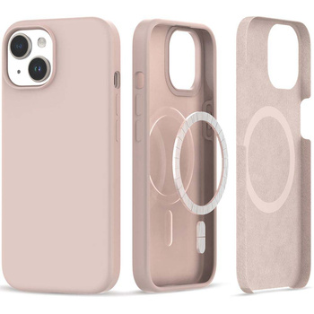 Etui plecki Tech-Protect Silicone MagSafe iPhone 15 Plus 6,7" różowy