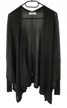 Sweter narzutka Zara Rozmiar S Czarna