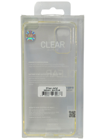 Etui Plecki do Samsung Galaxy  S20 Plus bezbarwne