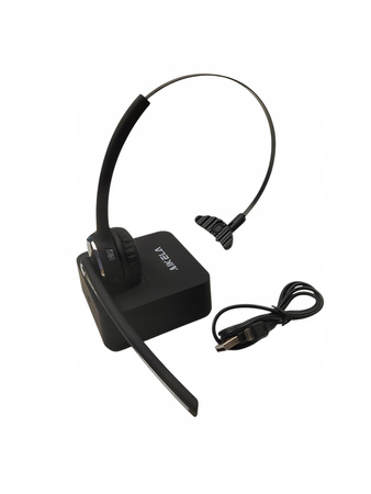 ZESTAW SŁUCHAWKOWY BLUETOOTH Z MIKROFONEM BEZPRZEWODOWY AIKELA BH-M9A