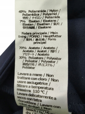 Spodnie damskie Graniturowe Granatowe PATRIZIA PEPE ROZ.42