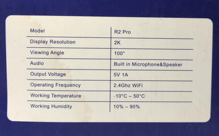 Kamera bezprzewodowa Galayou R2 Pro 2K WiFi 2 sztuki