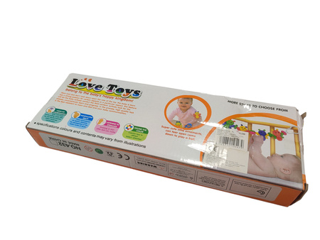 GRZECHOTKI DLA NIEMOWLAKA  LOVE TOYS  NO.432 3M