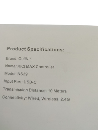 Kontroler GuliKit KK3 MAX bezprzewodowy Bluetooth do PC Switch