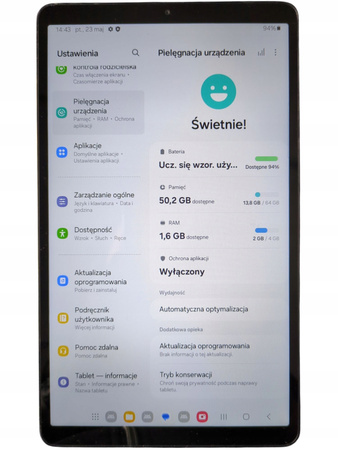 Tablet Samsung Galaxy Tab A9 SM-X110 8.7" WiFi 4/64GB