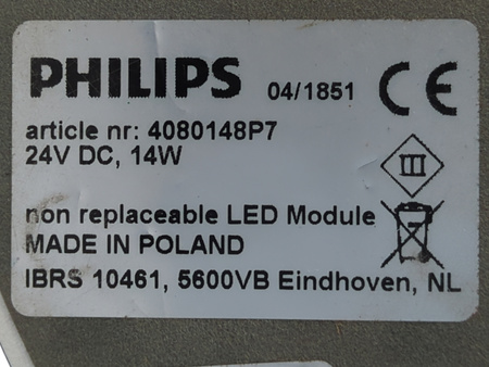 Słupek oświetleniowy PHILIPS 4080148P7 24V DC 14W