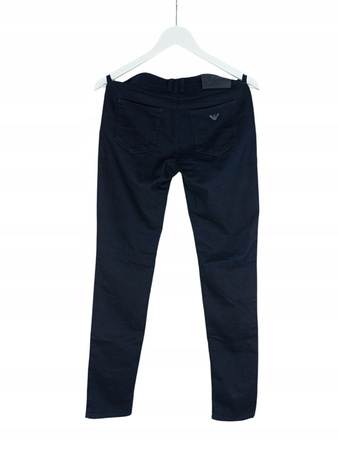 SPODNIE DAMSKIE GRANATOWE ARMANI JEANS ROZMIAR 26