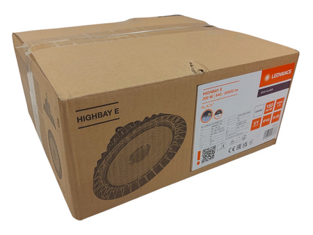Lampa przemysłowa Oprawa HighBay HIGH BAY E200 W ML 840 90DEG IP65 Ledvance