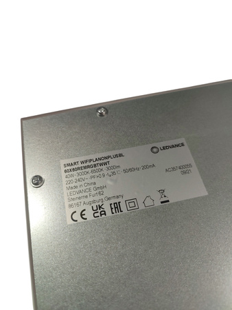 Panel LED LEDVANCE SMART+ Planon Plus Backlight 60x60cm 40W 3000-6500K