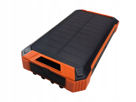 Powerbank solarny PN-W22 36000mAh/3.7V Lightning, miniUSB, USB C