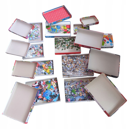 PALETA PUZZLI - 400 SZTUK RÓŻNORODNYCH ZESTAWÓW!