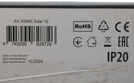 Głośniki Defender SOLAR 10 2.0 10W Bluetooth USB podświetlenie RGB