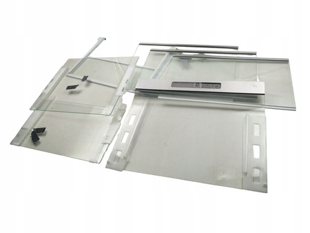 KOMPLET PÓŁEK DO LODÓWKI WHIRLPOOL W9 941D IX H