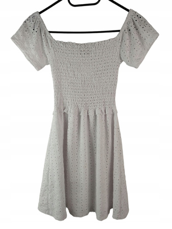 SUKIENKA PULL&BEAR ROZMIAR S BIAŁA