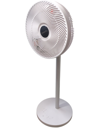 Wentylator przenośny LeaderPro DC 2w1 Bardzo cichy 12,8dB (FS03) Biały