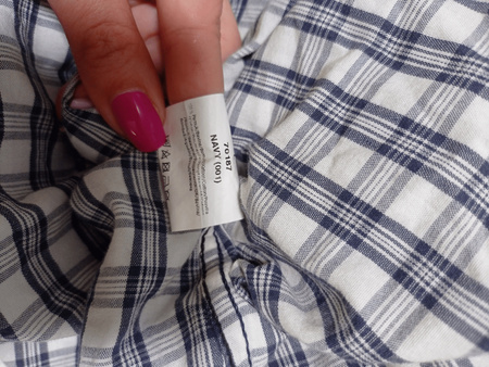 Koszula męska CROSS JEANS L Biała w kratę