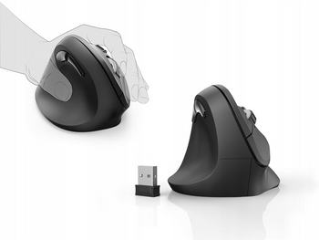 Myszka bezprzewodowa ergonomiczna dla leworęcznych HAMA EMW-500L