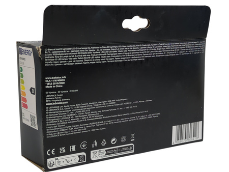 3x Żarówka LED E27 BELLALUX 11W=100W 1521lm Cool White Ledvance