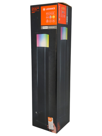 Słupek ogrodowy LED Ledvance Smart+ WiFi CUBE RGBW 9,5W 50cm IP44