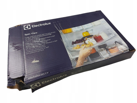 Electrolux SpinView E6RHSW31 - obrotowa półka do lodówki 360°