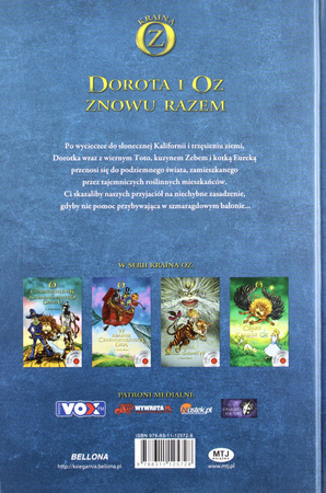 KSIĄŻKA DOROTA I OZ ZNOWU RAZEM L.FRANK BAUM