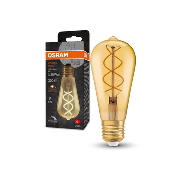 Żarówka OSRAM Vintage 1906 Edison Gold E27 300 lm 4 W 2000 K