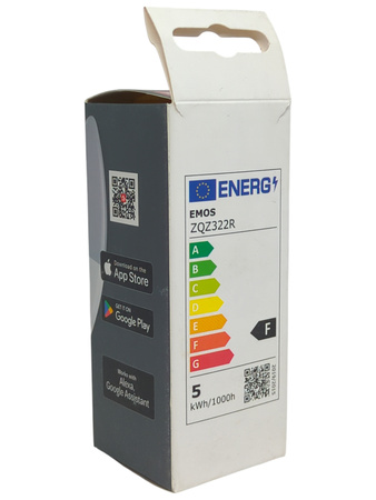 Żarówka LED EMOS GoSmart ZQZ322R E14 4.8W RGB Zigbee