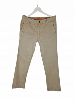 Spodnie Męskie BOSS Beżowe Rozmiar W32 L32