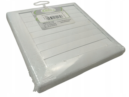 Kratka wentylacyjna biała z żaluzją airRoxy 170x170mm 140x140mm