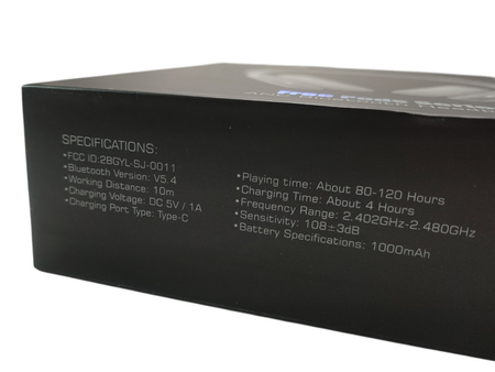 Słuchawki bezprzewodowe nauszne Sunjom ANC Bluetooth