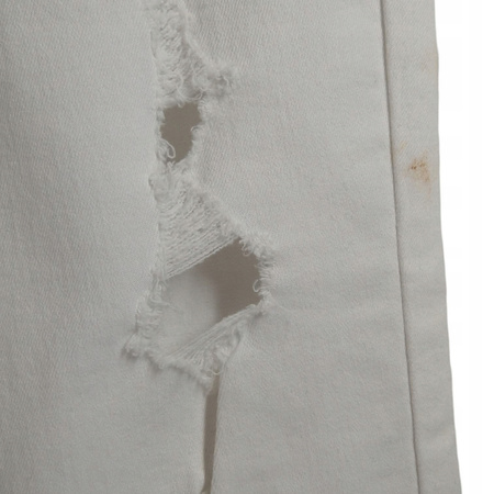 SPODNIE JEANSOWE DAMSKIE GUESS ROZMIAR 55 BIAŁE