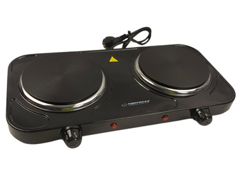 Kuchenka elektryczna Esperanza Cotopaxi EKH010K 2000 W 2 Pola grzewcze