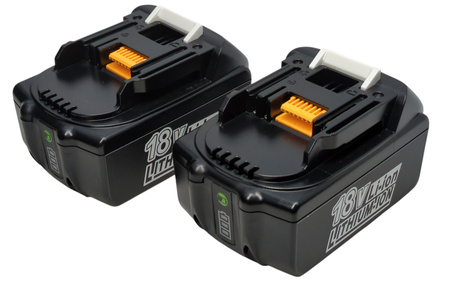 Zestaw Makita LXT Energup DC18RD 18V + 2x MT1850 5Ah 90Wh