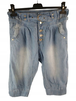 Krótkie spodenki damskie GOLD SK Rozmiar S Niebieskie