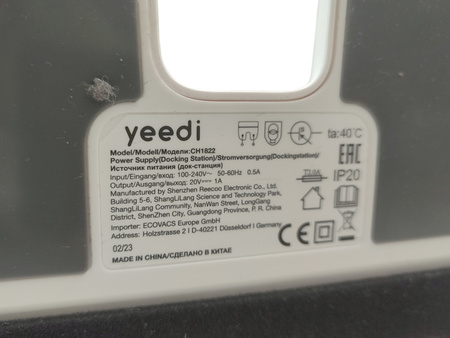 Baza stacja Ładowarka do odkurzacza Yeedi CH1822