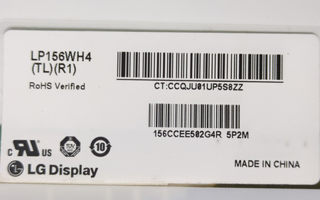 Matryca LG LP156WH4 15,6" 1366x768px 40pin MATOWA