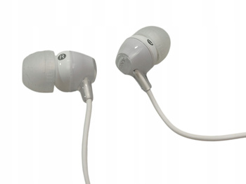 Słuchawki przewodowe doszune Sony MDR-EX15AP białe
