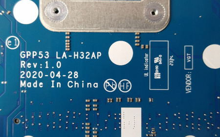 Płyta główna laptopa HP GPP53 LA-H32AP Rev: 1.0 AMD Athlon Silver 3050U