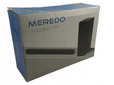 Soundbar Meredo D40AH-7M 180W BT5.0 Audio 2.1