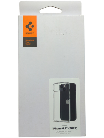 Etui plecki Spigen Liquid Crystal iPhone 14 Plus 6,7" przezroczysty