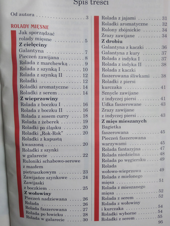Rolady mięsne warzywne i słodkie Barowicz