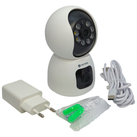 Kamera Yesyamo Y440 WiFi 2.5K 4MP PTZ 360° 2.4G 5G biała