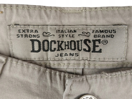 SPODNIE DAMSKIE DOCKHOUSE ROZMIAR 34 BEŻOWE