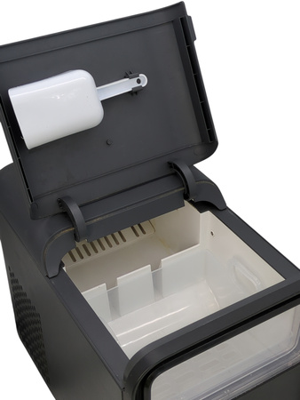 Kostkarka do lodu OMISOON DH-ICM01 120W 12 kg/dzień 0,4L czarna ABS