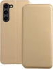 Etui z klapką do Samsung Galaxy S24 Plus Dual Pocket złote